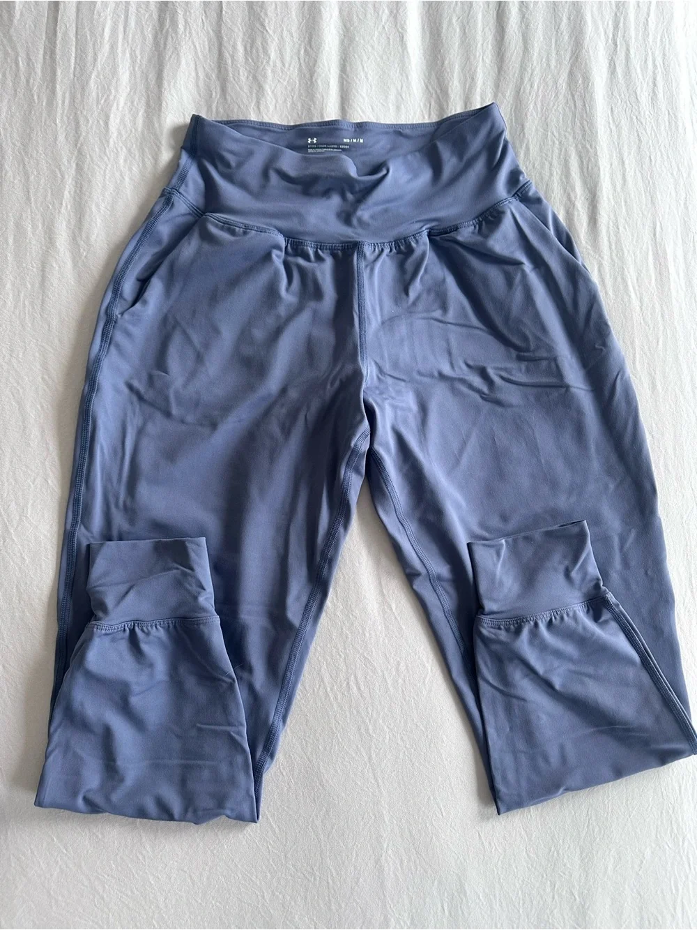 Under Armour High-Waist joggers in Slate Blue - Picture 4 of 5